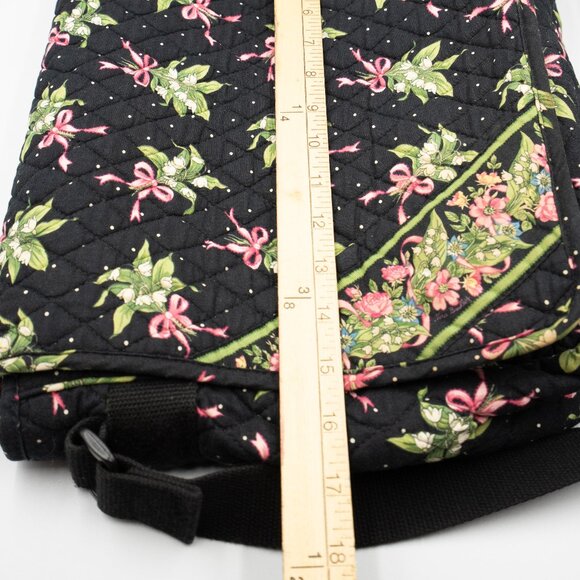 Vera Bradley Laptop Messenger Tote | Retired Vintage Breast Cancer Hope Quilted - Picture 8 of 8